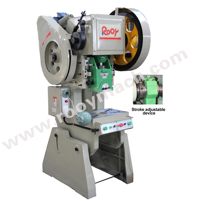 J23-25D stroke adjustable power press machine